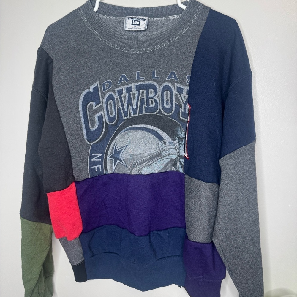 Lee Dallas cowboys Gray Cotton Blend Sweatshirt